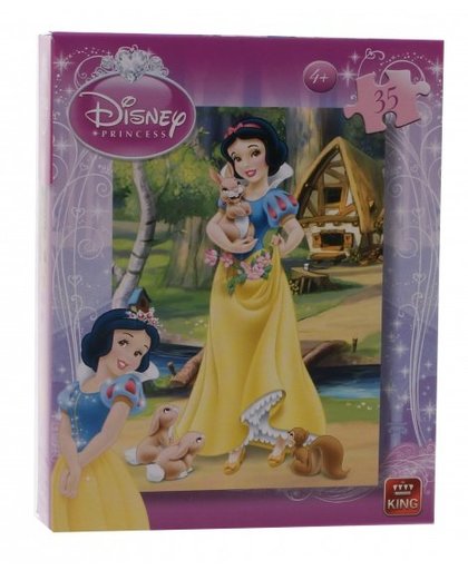 King mini legpuzzel Disney Princess Sneeuwwitje 35 stukjes