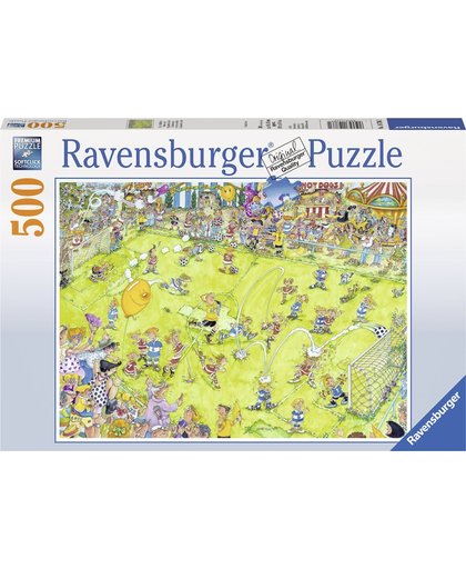 Ravensburger puzzel Voetbalwedstrijd - legpuzzel - 500 stukjes