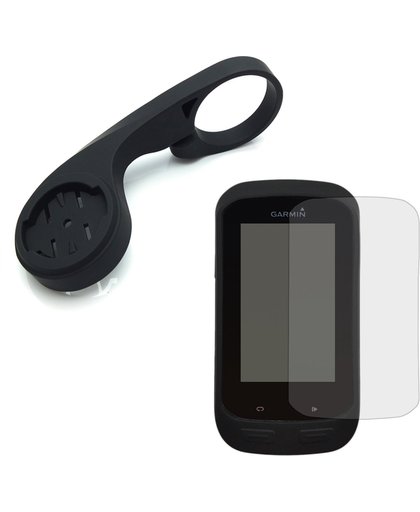 Fietssteun Adapter Houder Met Siliconen Beschermhoes Case Cover Hoes & Screen Protector Voor Garmin Edge 1000