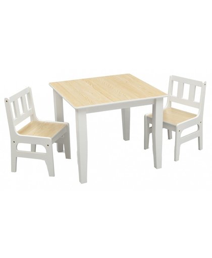 Delta Kids tafel met stoelen hout