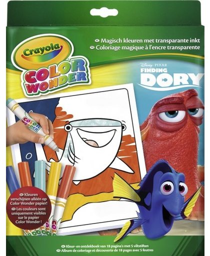 Crayola Color Wonder kleurboek Finding Dory met stiften
