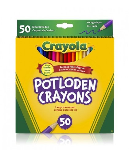 Crayola kleurpotloden 50 stuks