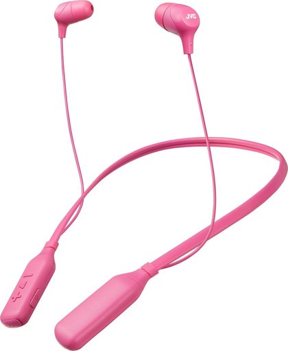 JVC HA-FX39BTPE - Bluetooth nekband hoofdtelefoon - Roze