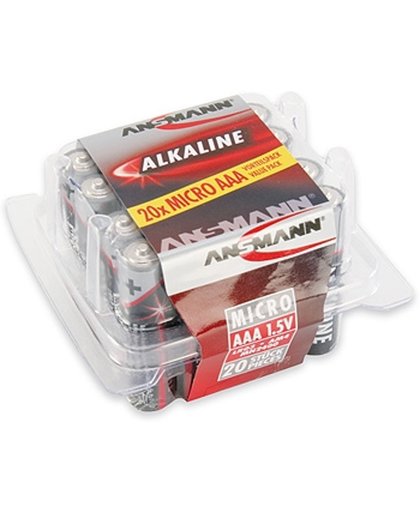Ansmann Alkaline Micro AAA LR 03 redline Box