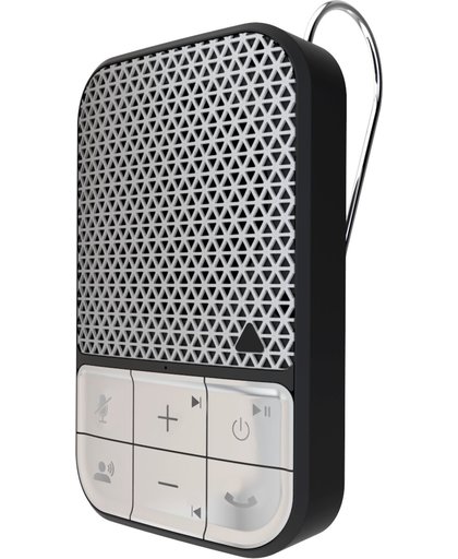 ZAGG ZGEXSP-BS0 draagbare luidspreker Draadloze stereoluidspreker Zwart, Zilver