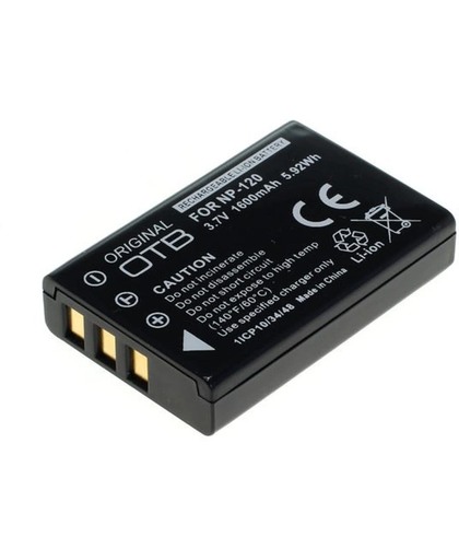 OTB Accu Batterij Fuji NP-120 - 1600mAh