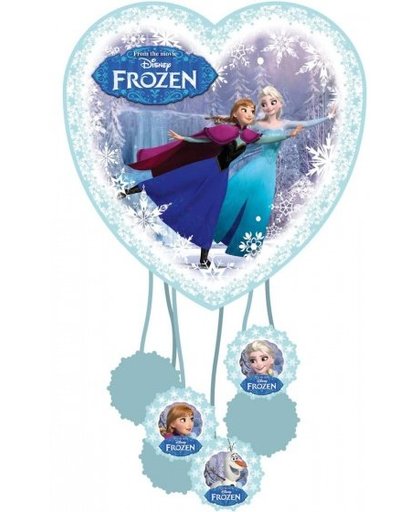 Disney piñata Frozen 23 x 20 cm turquoise