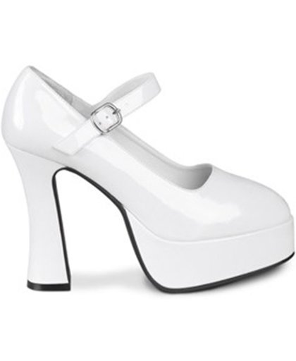 "Witte dames schoenen - Verkleedattribuut"