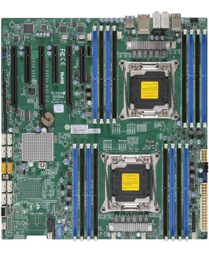 Supermicro X10DAi Intel C612 LGA 2011 (Socket R) Verlengd ATX server-/werkstationmoederbord