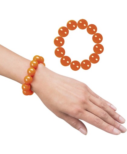 24 stuks: Armband - Oranje