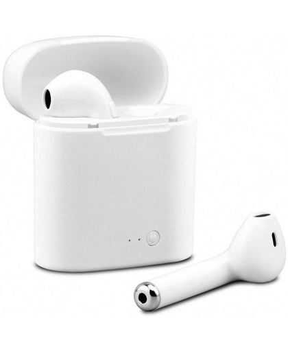 Earbuds - Draadloze Oortjes - Bluetooth Oordopjes - Wireless Headphone - Alternatief voor Airpods - Beterer Batterij/Oplader - Koptelefoon voor Apple iPhone SE/6/7/8/X, iPad Pro, Samsung S7/S8/Note