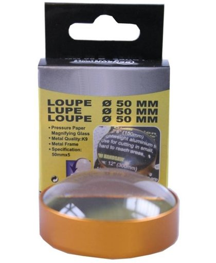 Loupe / Vergrootglas    50 mm (5 x vergroot)