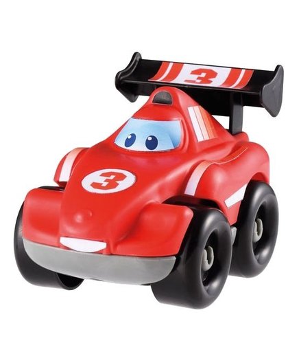 écoiffier abrick bouwpakket raceauto rood 7 delig