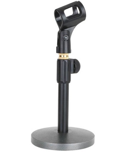 Mini Microfoonstandaard | 28 CM | Professional Microfoon Stand | Microfoon Statief | Verstelbaar| Zwart