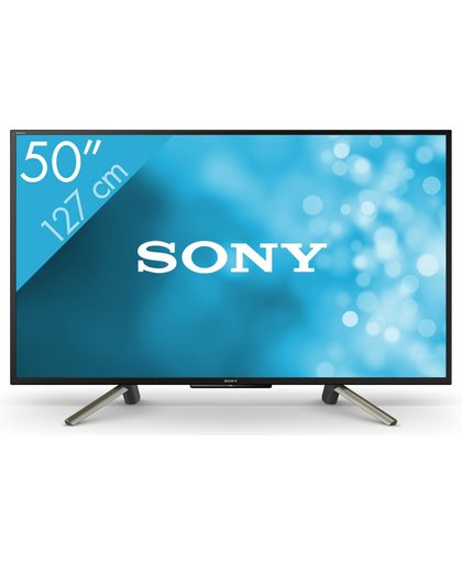 Sony KDL-50WF660 49.5" Full HD Smart TV Wi-Fi Zwart, Zilver LED TV