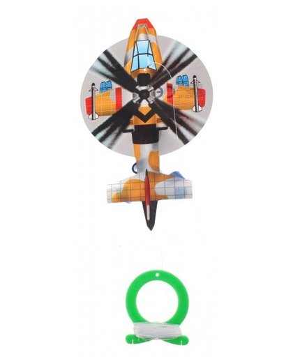 Eddy Toys mini vlieger helikopter 10 x 12 cm