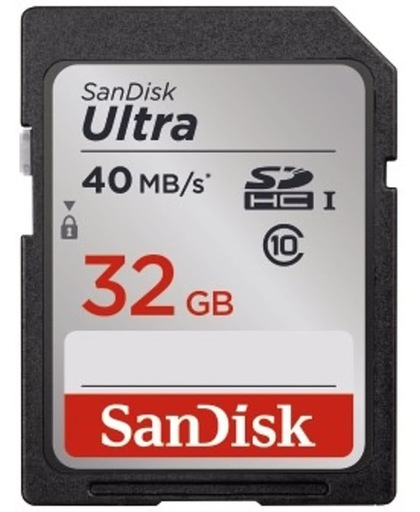 Sandisk Ultra SD kaart 32 GB