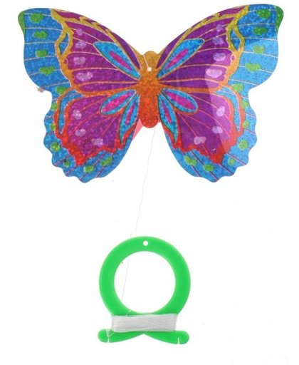 Eddy Toys mini vlieger vlinder 10 x 12 cm