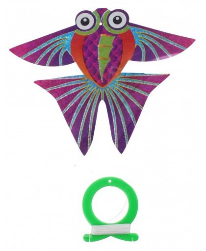 Eddy Toys mini vlieger vogel 10 x 12 cm