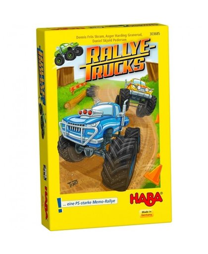 Haba memoryspel Rallytrucks (DU)