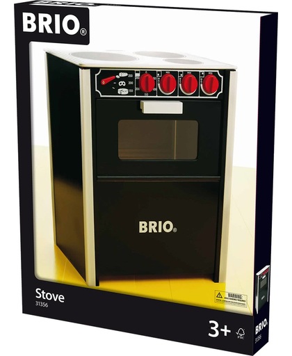 BRIO fornuis zwart - 31356