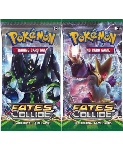 2 pakjes Pokemon Kaarten Fates Collide