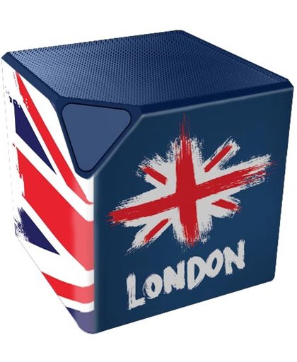 Bigben Interactive Draagbare speaker met bluetooth en Engelse vlag