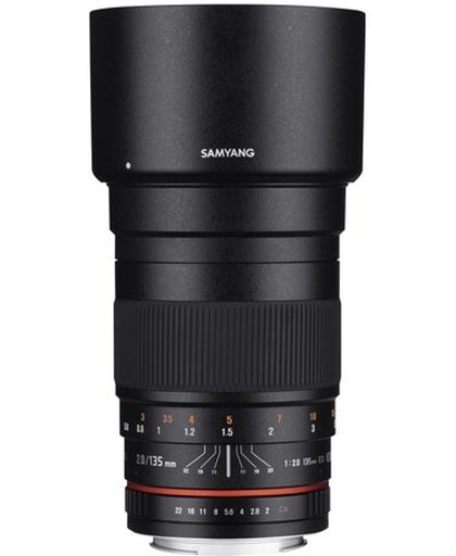 Samyang 135mm F2.0 Ed Umc - Prime lens - geschikt voor Canon Systeemcamera