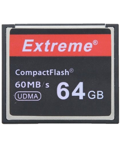 64Gb extreme pro 400x lezen & schrijven compact flash-kaart, maximaal 90 mb/s (100% echte capactieit)