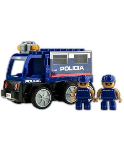Kidblocks Bouwset - Politie - Policia auto