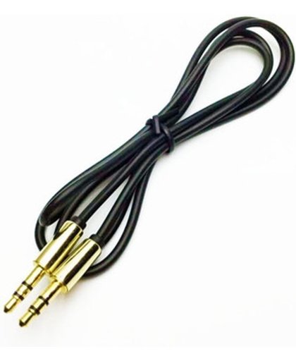 Supersnelle Gold-Plated 3.5 mm (Male-to-Male) Stereo Audio / Aux / Jack Kabel - 1 Meter