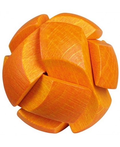 Moses Be clever! houten smartpuzzel oranje 6 cm