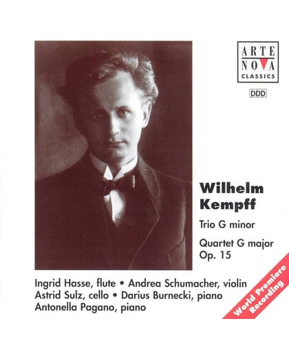 Kempff: Piano Trio in G Minor, Piano Quartet in G Major