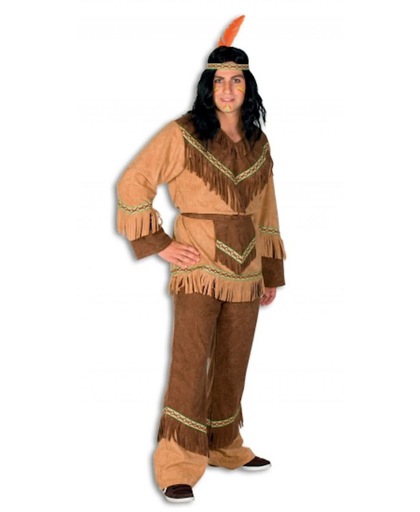 Indianen verkleedkleding voor heren 52 (l)
