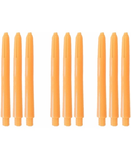 Dragon Darts dart shafts - 3 sets (9 stuks) - Medium - oranje - darts shafts