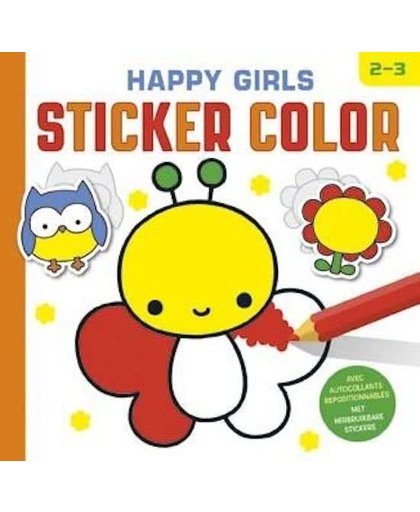 Deltas stickerboek Happy Girls Sticker Color 22,5 cm