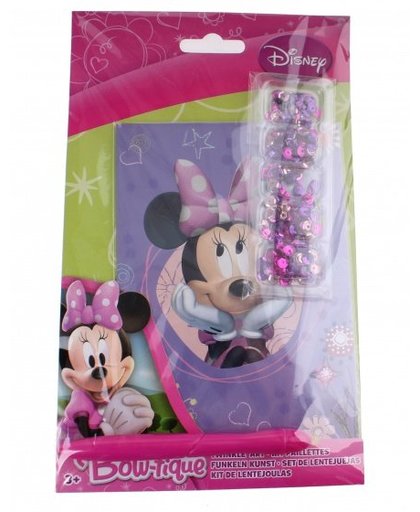 Disney knutselset minnie mouse paars