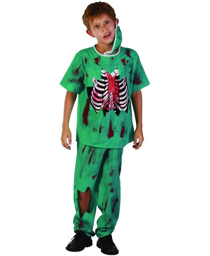 Zombie dokter kostuum voor kinderen  - Verkleedkleding - 116/122