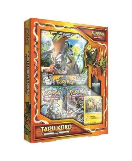 Pokémon Tapu Koko GX box verzamelkaarten 5 delig