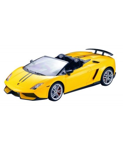 Cartronic RC Lamborghini Gallardo Spyder Performante geel 1:14