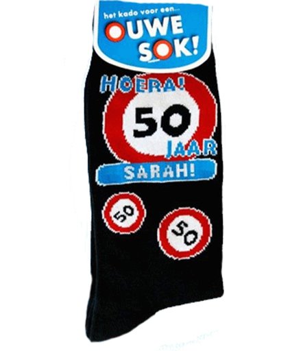 Sokken 50 jaar Sarah