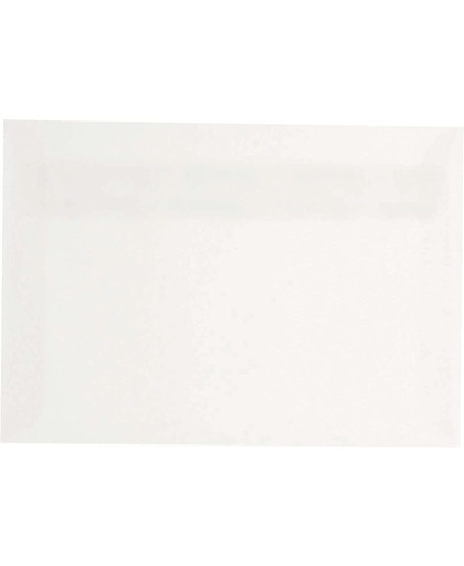 Luxe Enveloppen, C6 11,4x16,2 cm, off-white, 25 stuks