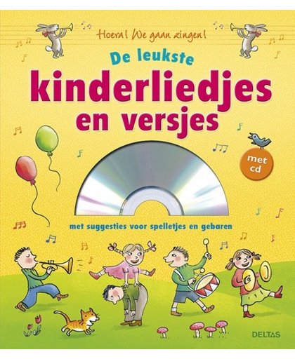 Deltas liedjesboek de leukste kinderliedjes en versjes met CD 23 cm