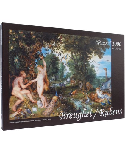 Breughel / Rubens - Het aardse paradijs puzzel 1000 stukjes