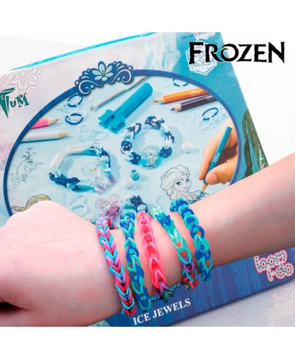 Rubberen Elastiekjes om Armbanden te Maken met Frozen Kralen