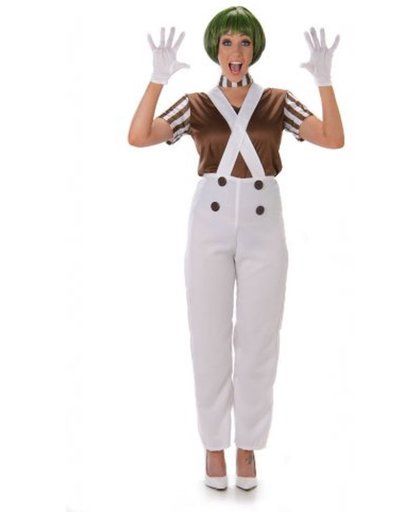 Chocoladewinkel medewerkster kostuum voor vrouwen