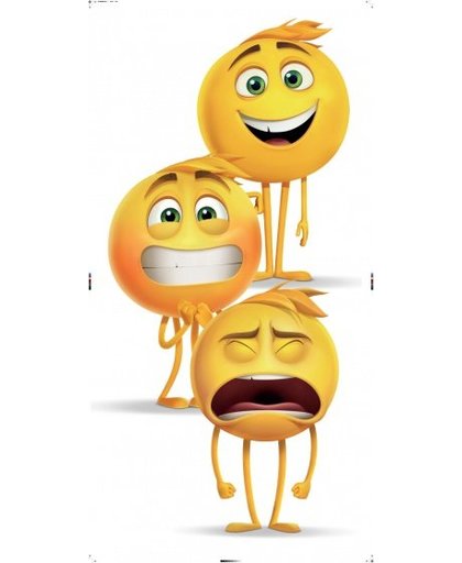Emoji badlaken 70 x 140 cm wit