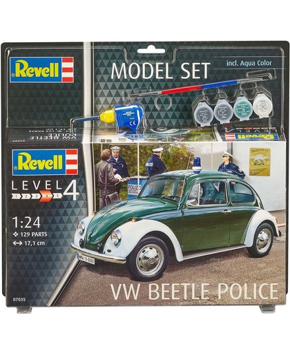 Revell Model Set - Volkswagen Beetle Politie