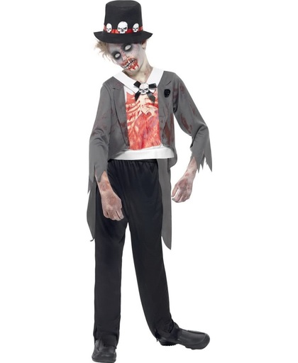 Zombie Bruidegom kostuum | Halloween verkleedkleding kind maat 146/158