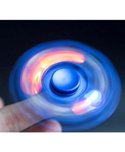 Nieuwste Fidget Spinner met LEDverlichting | Hand Spinner Draaier LED | Stress verminderende Speel Spinner | Stress Spinner | Rage van 2017 | met LED